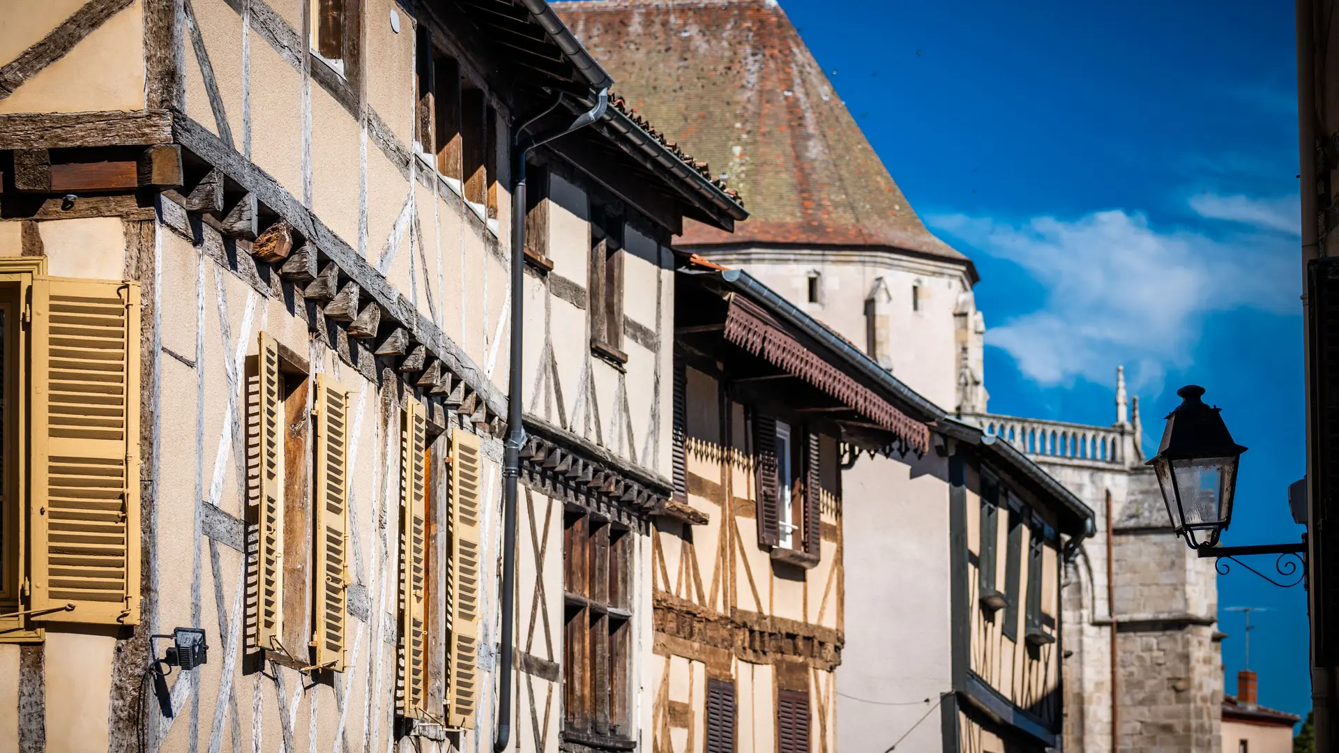 Maison en pans de bois à Ambert