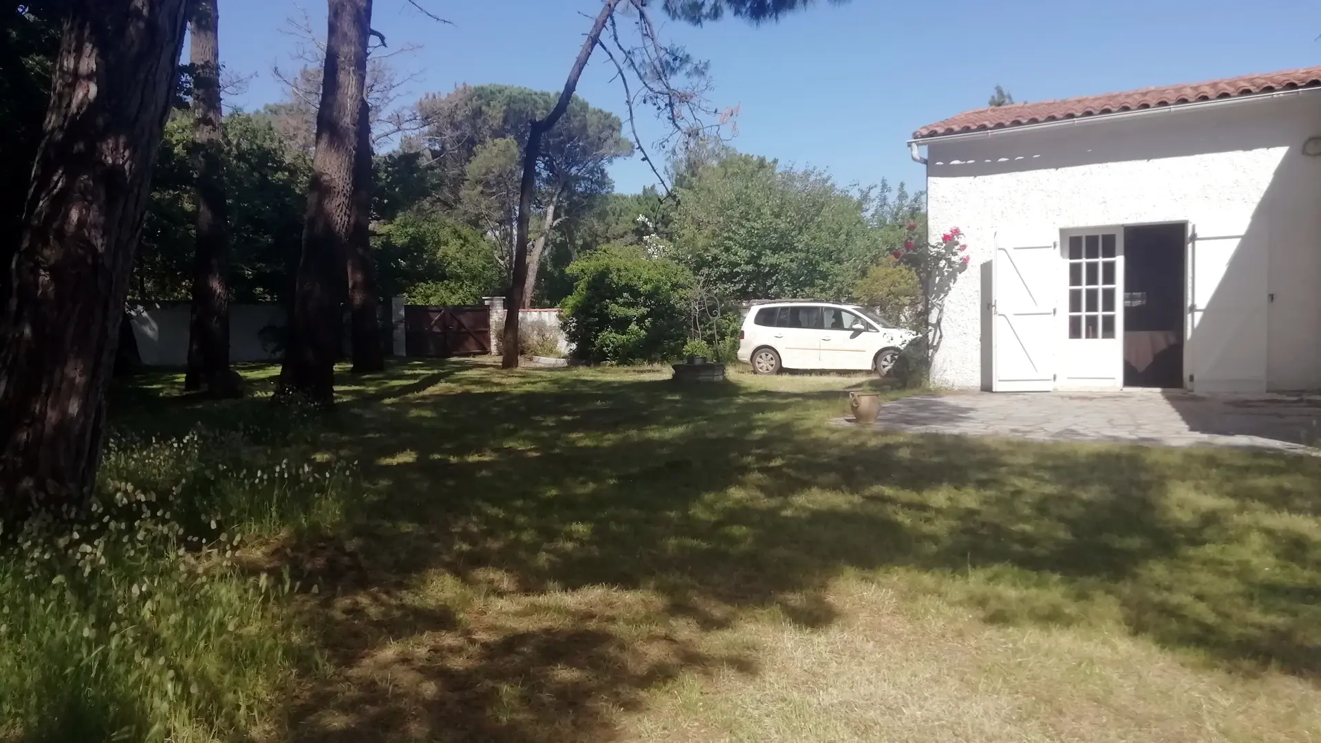 Terrain à l'avant de la maison