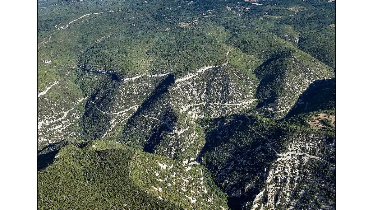 Vol en ULM vers les Monts de Vaucluse