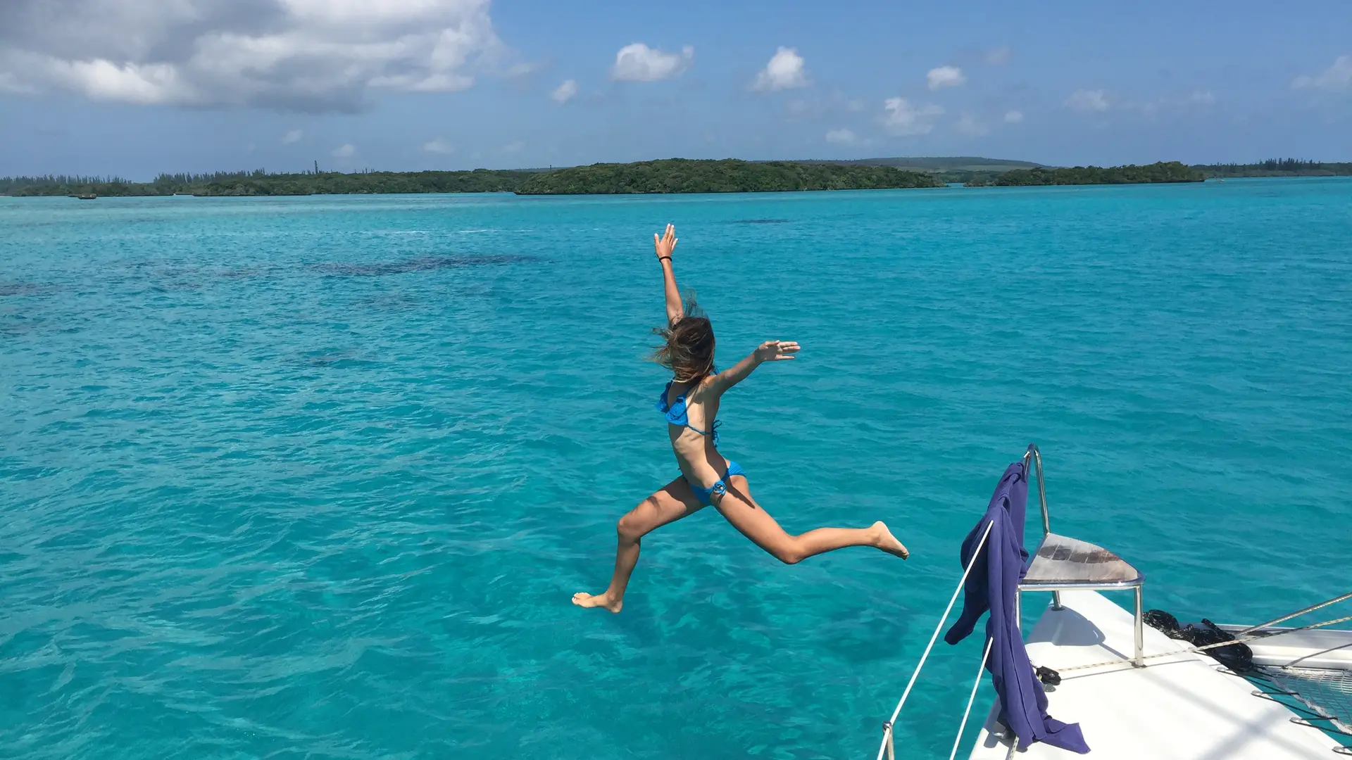 Saut à la mer - Abaca Croisières