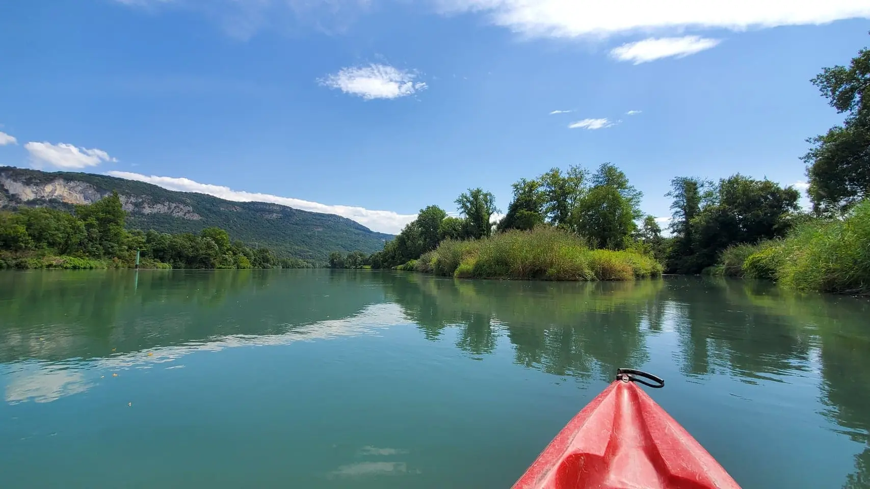 Descente en canoë des gorges de la Balme