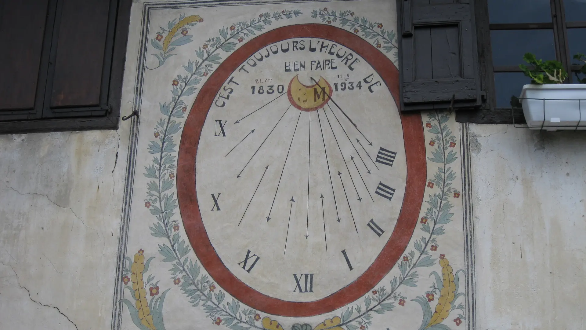 Les cadrans solaires de la Clarée