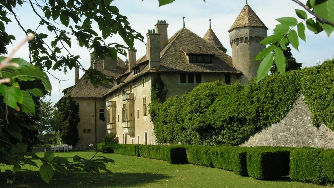 Thonon les Bains et son château de Ripaille