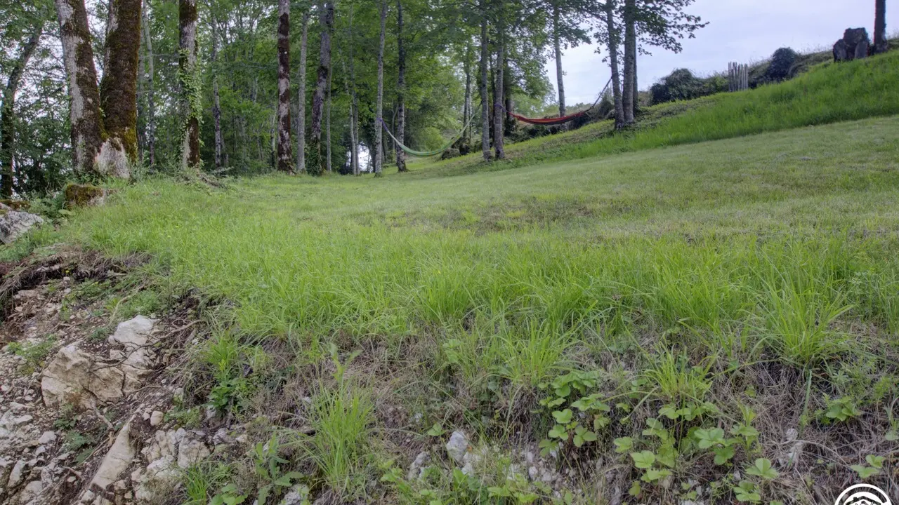 Deux hamacs pour se prélasser...