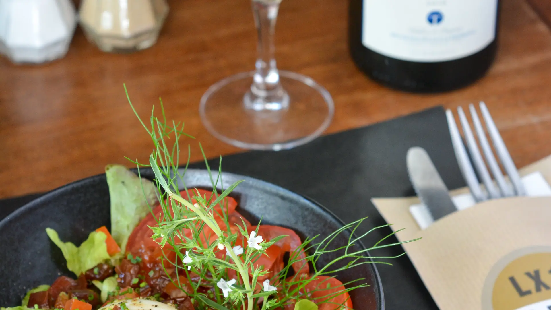 Tomates et burrata