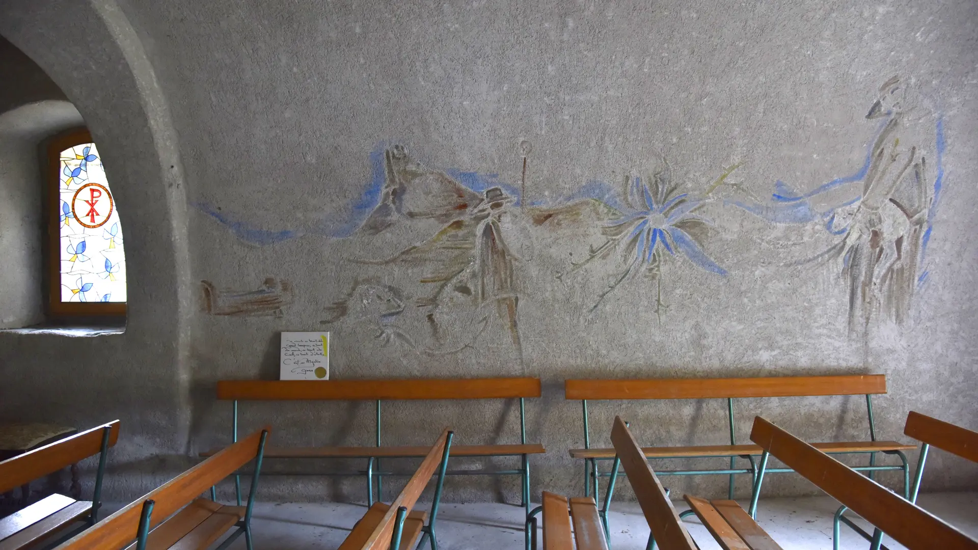 Fresque intérieur de la chapelle