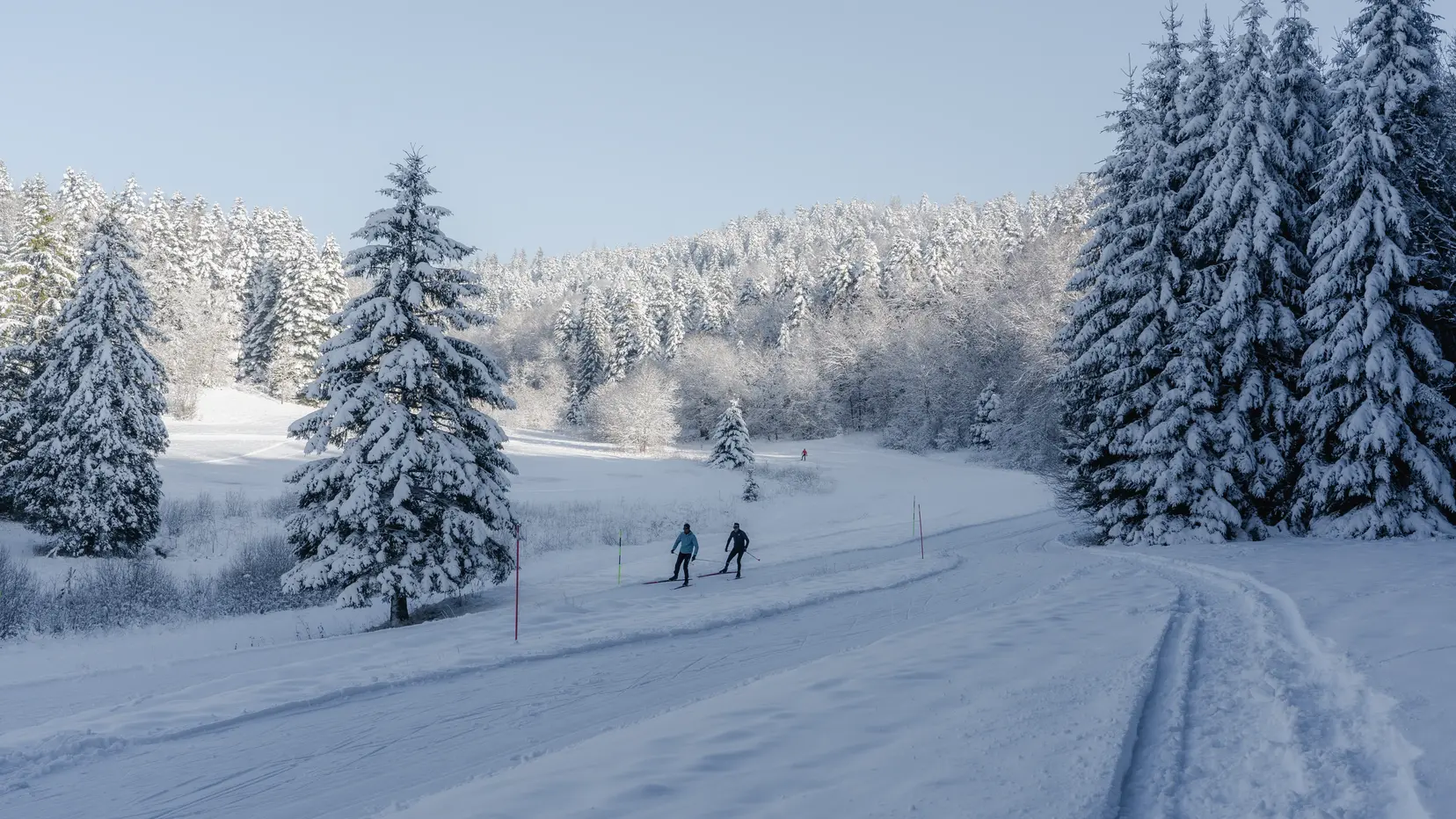 Domaine de ski nordique de la Praille_Plateau d'Hauteville