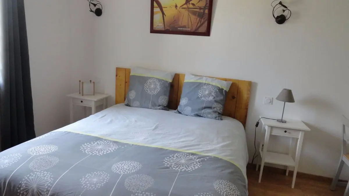 Ferme Passion - Chambre Dombes - Lit 160x200