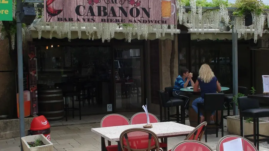 Terrace and entrance