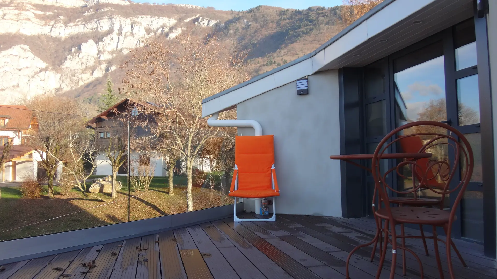 Terrasse vue Salève