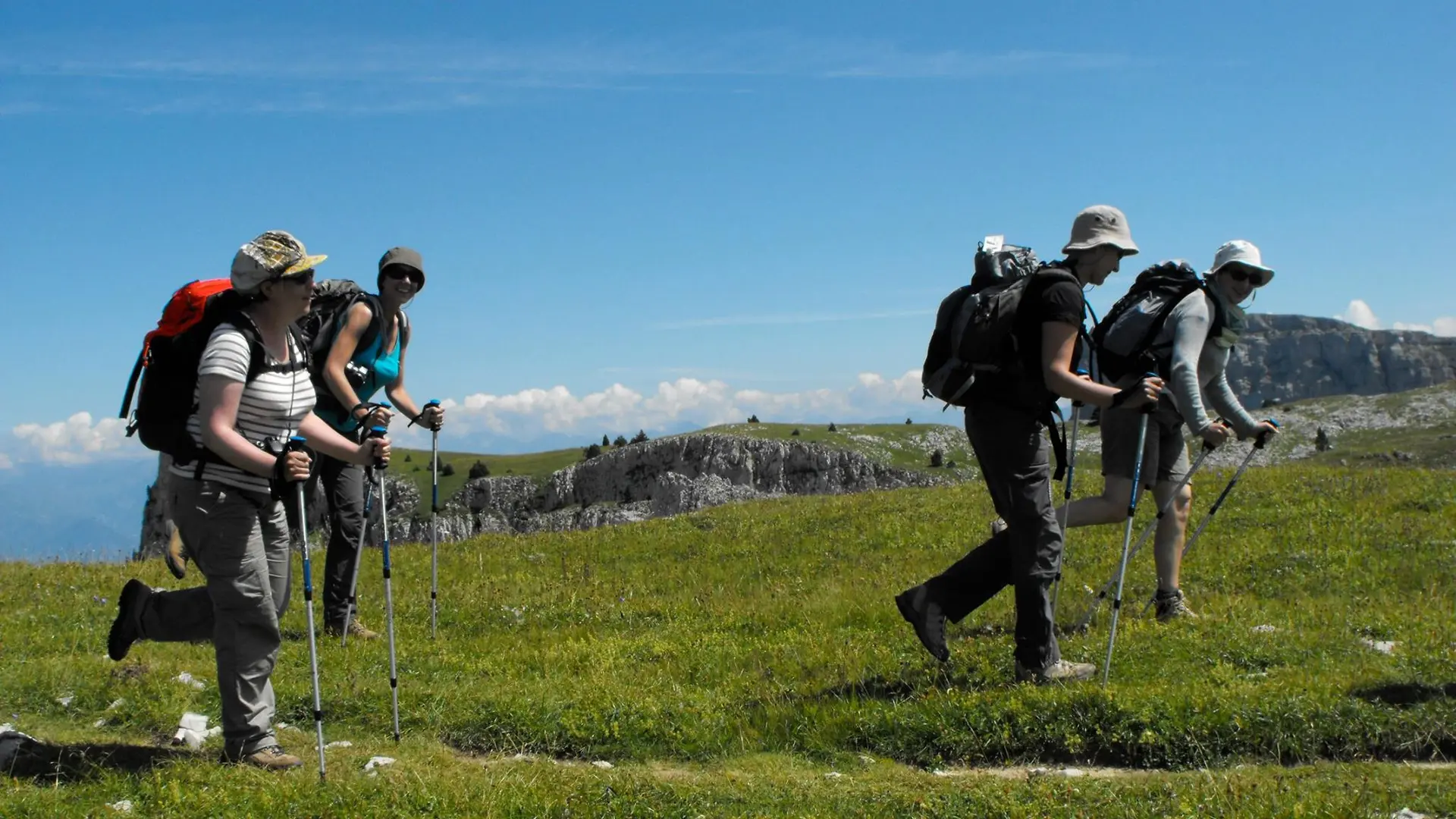 Randonnée pédestre avec Détours en Montagne