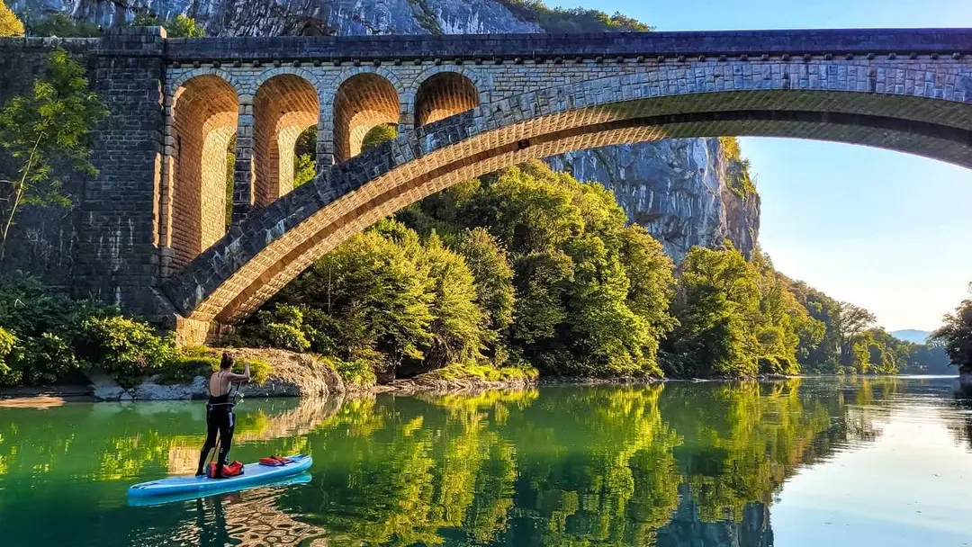 Descente en canoë des gorges de la Balme