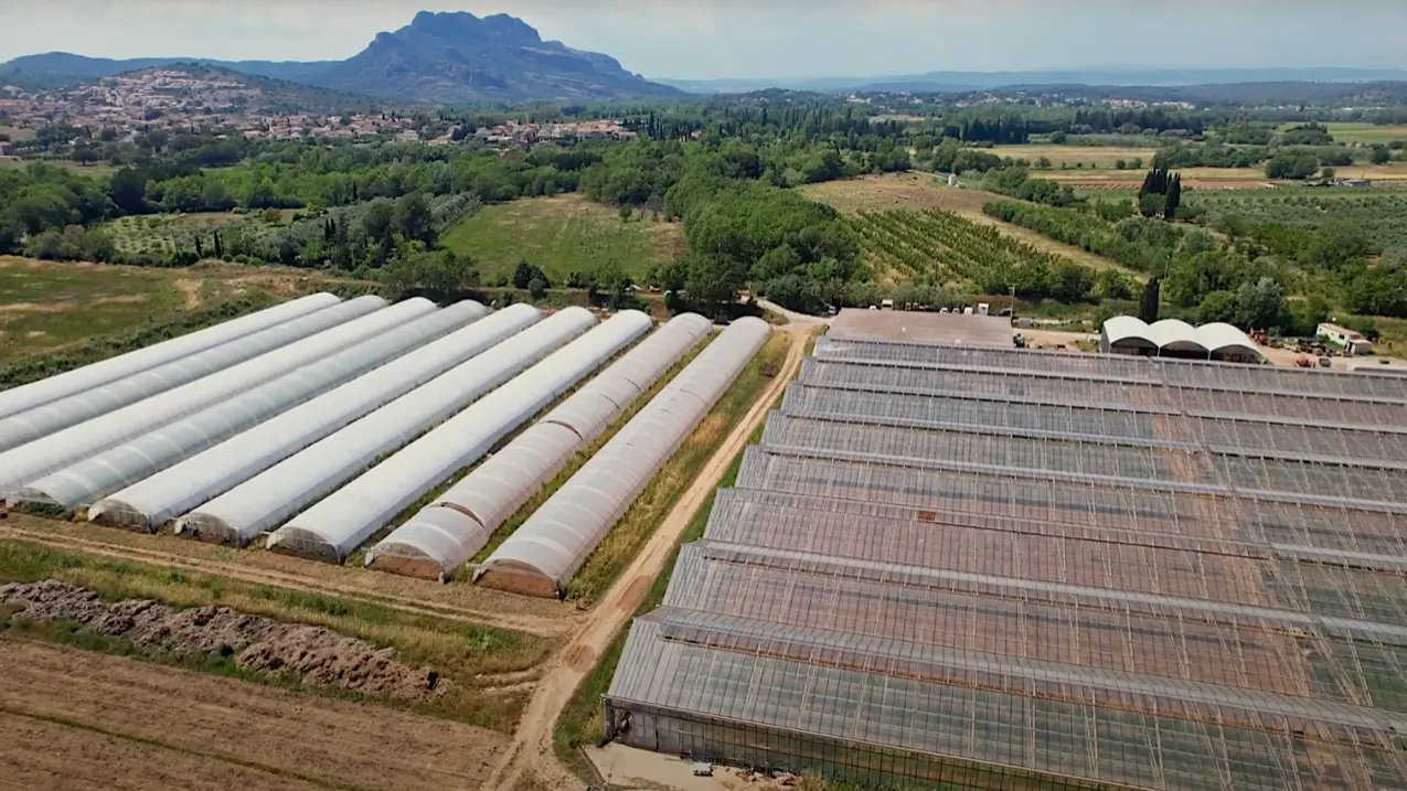 Site vue aérienne Rocher