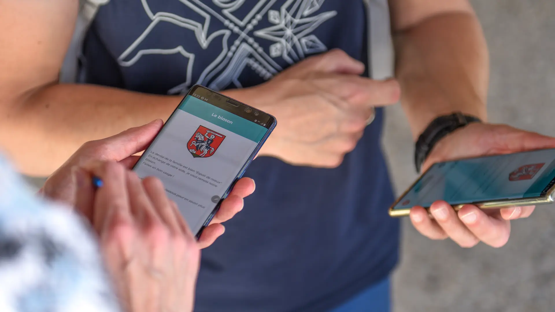 jeu de piste interactif