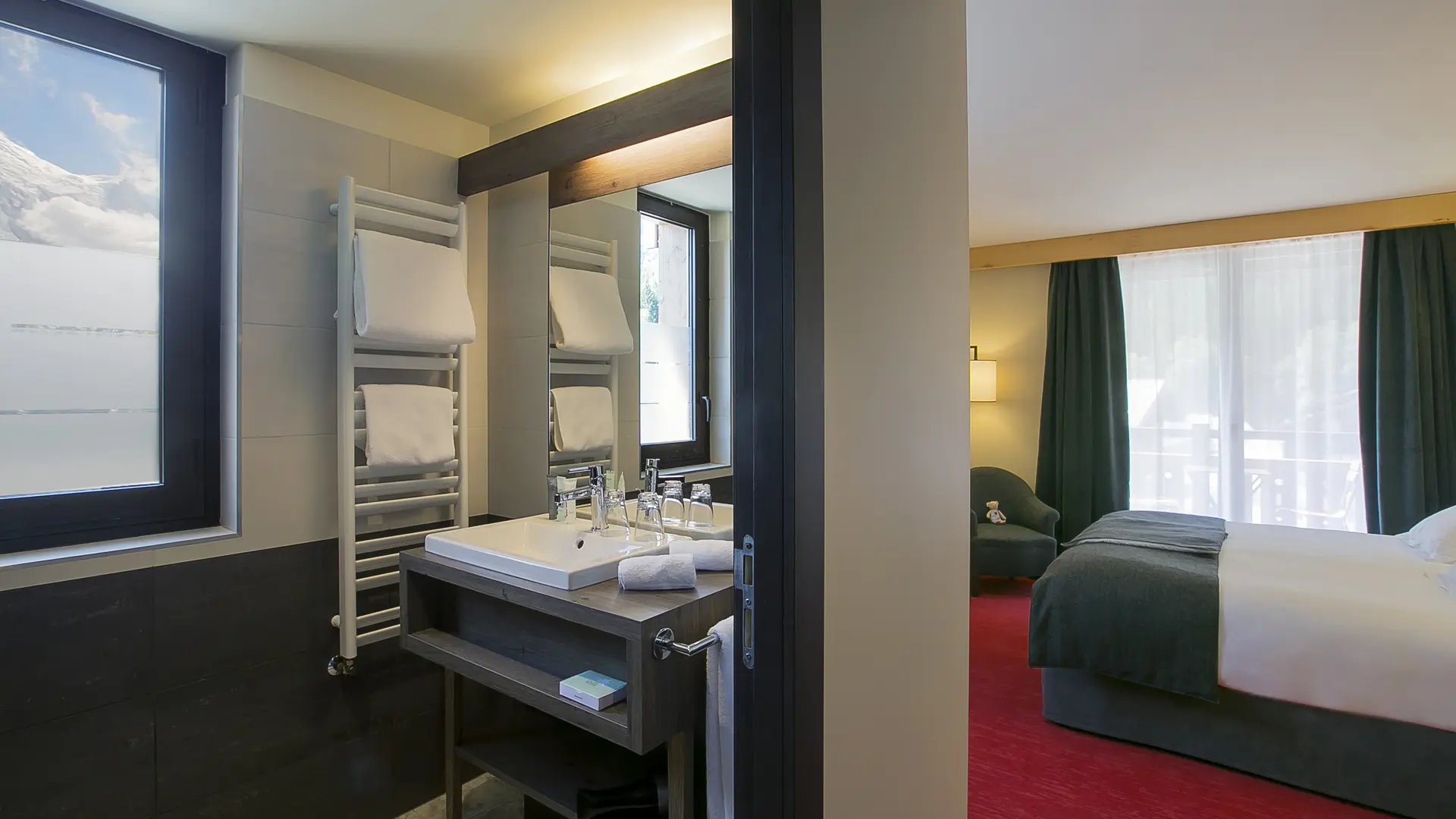 Excelsior chambre et salle de bain