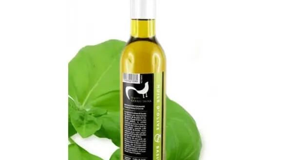 Bouteille d'huile d'olives