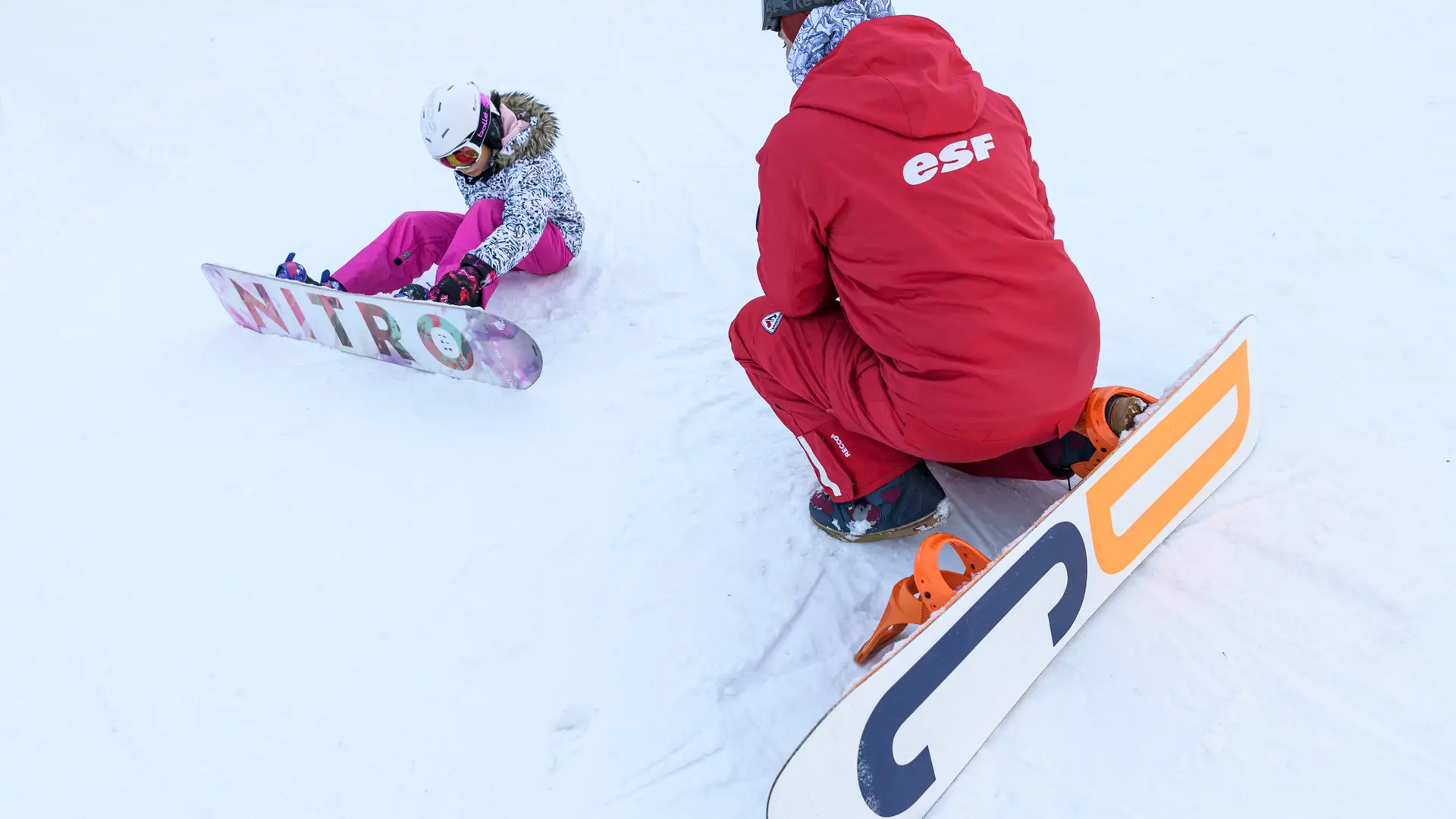 Cours particuliers snowboard