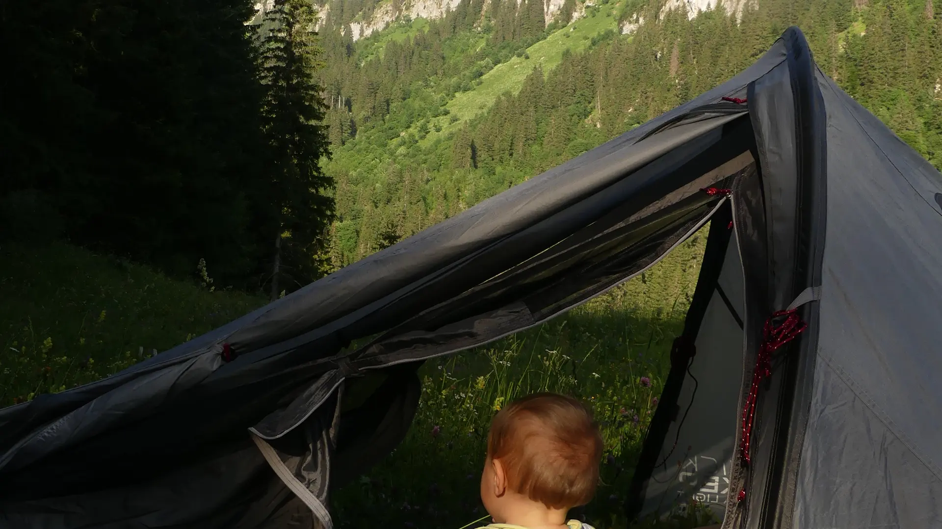 Randonnée trek Mon premier bivouac