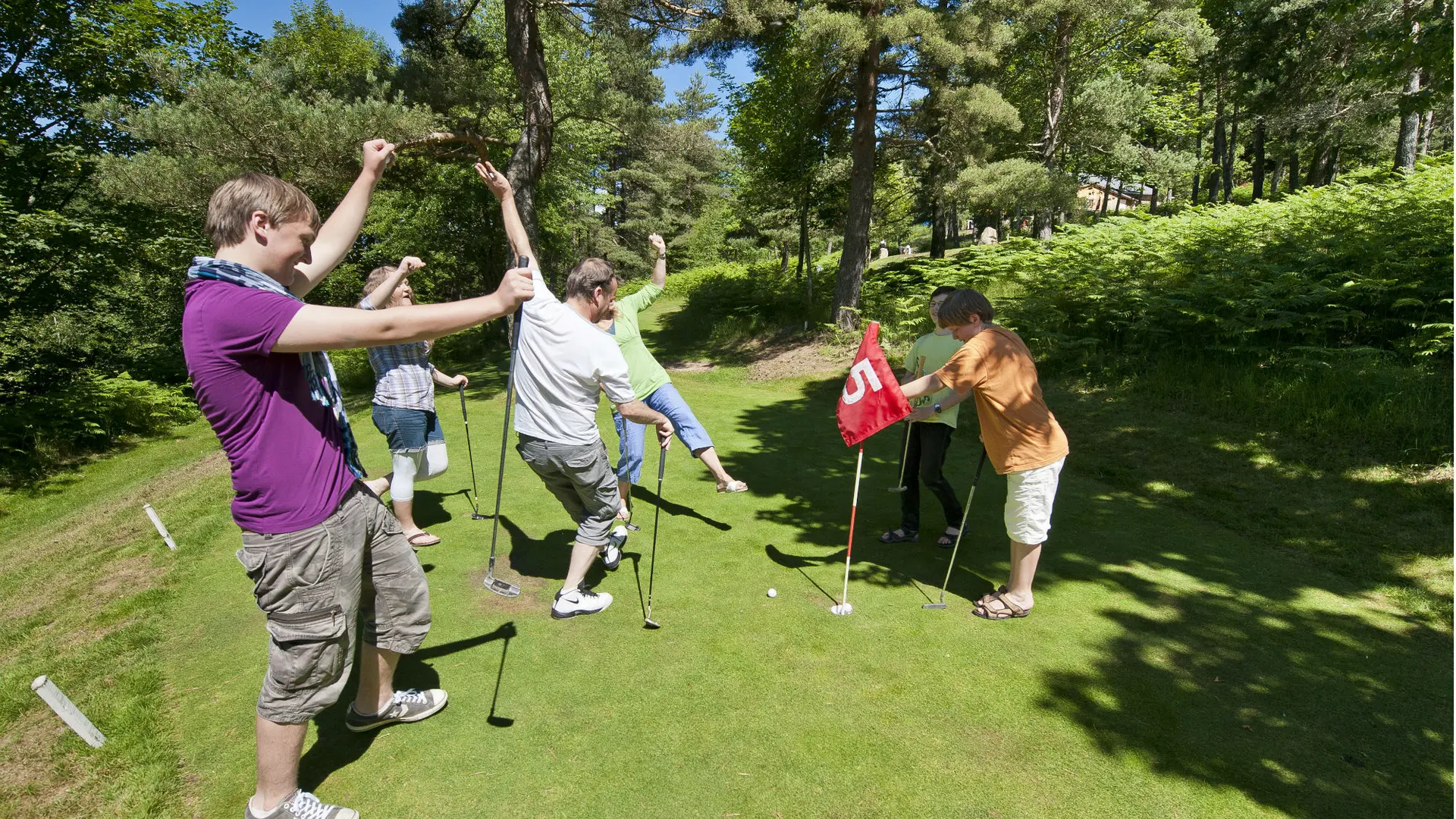 Putting golf de Tence