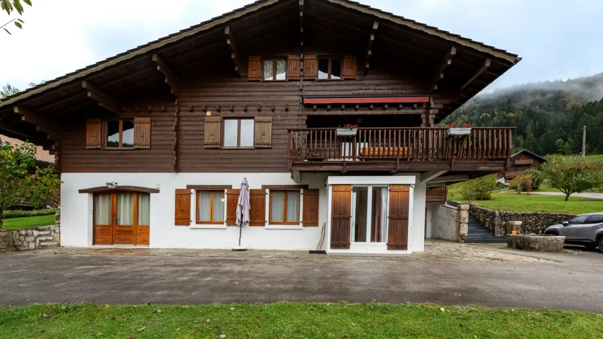 Chalet en été