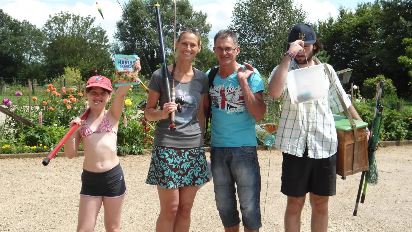 Nous sommes prêts pour un concours de pêche