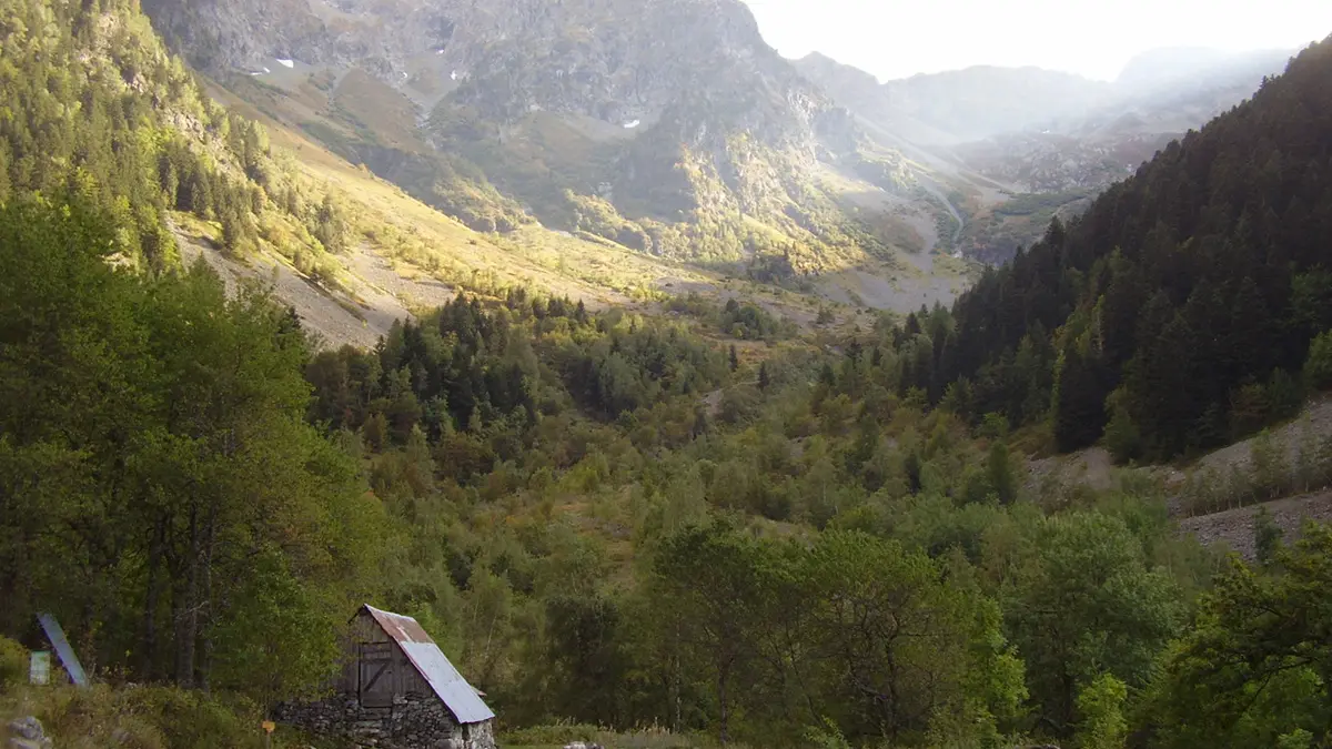 Itinéraire de randonnée jusqu'aux cabanes de Prentiq