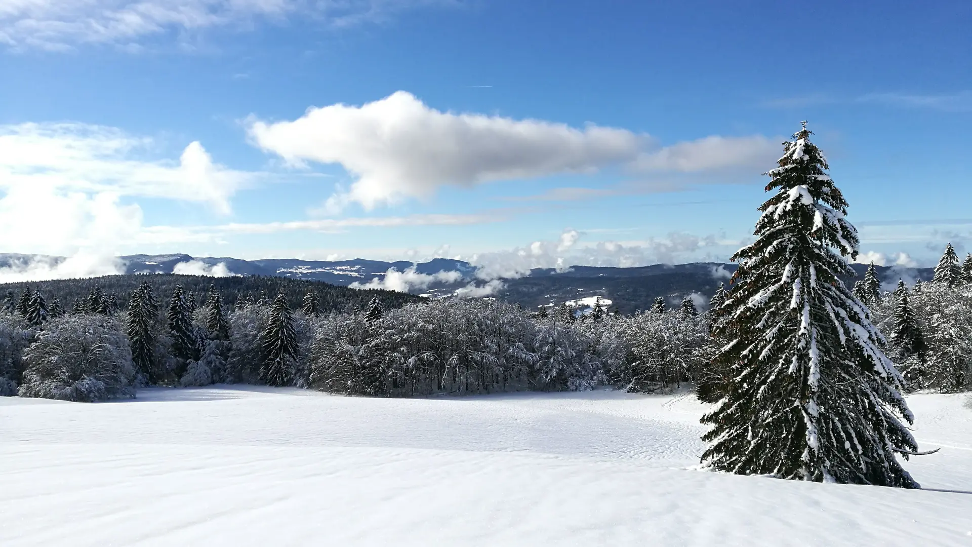 Ski de fond à Giron