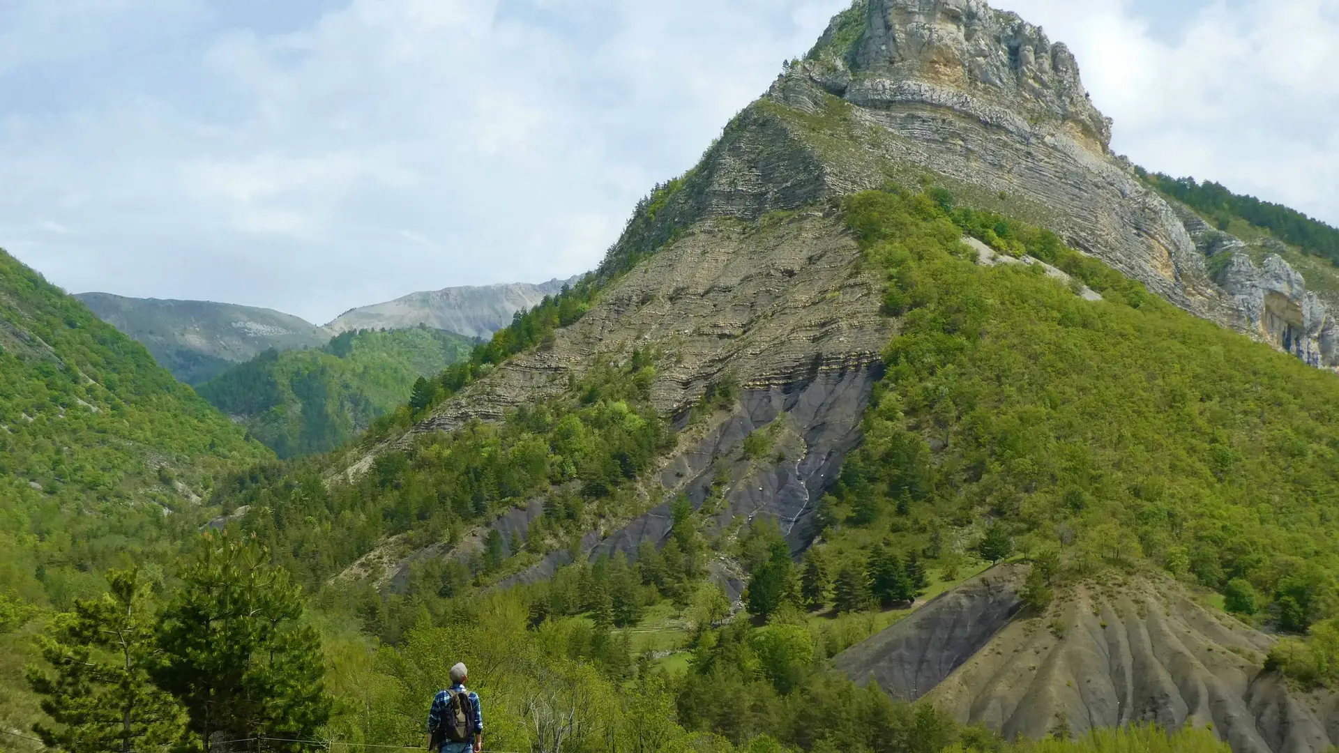 Paysages marneux en chemin