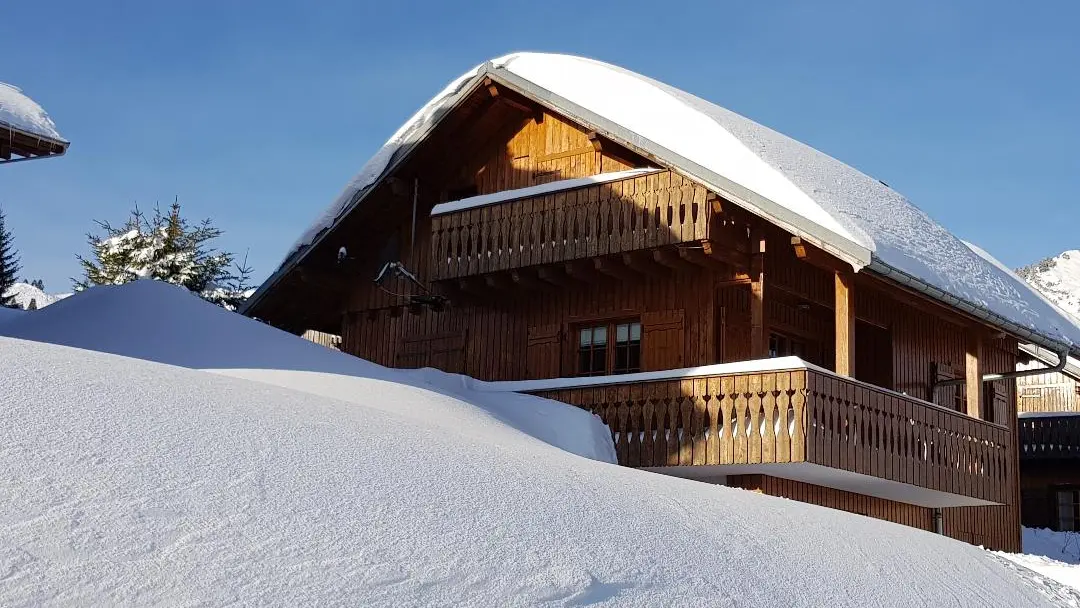 Chalet en hiver