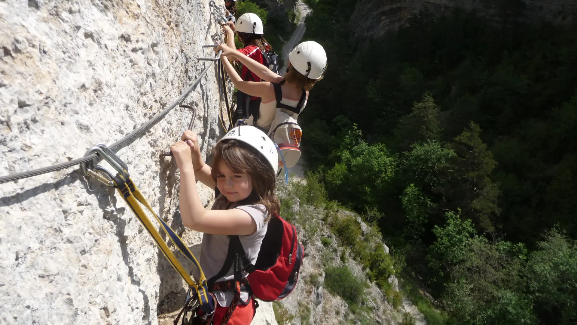 Via Ferrata d’Agnielles avec Eric Fossard Bleu Montagne.