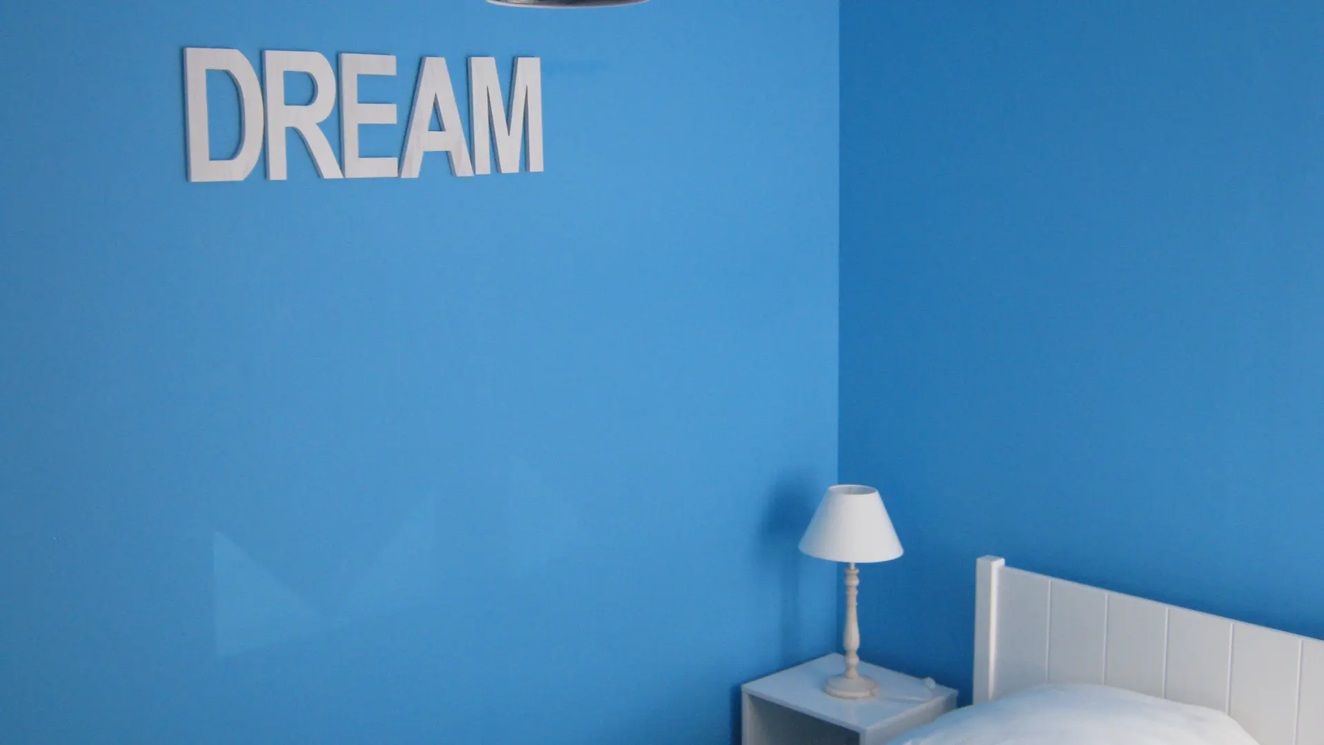 Chambre bleue