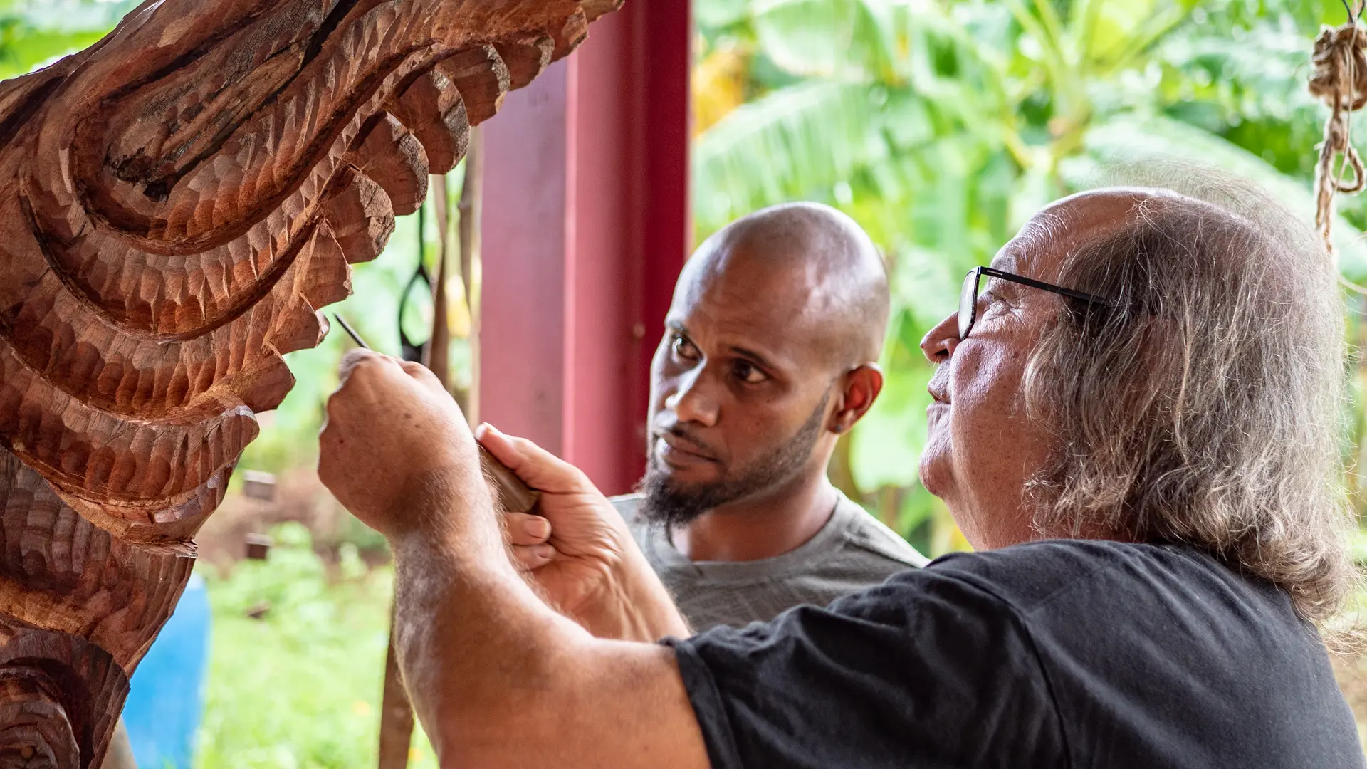 Cargo des Arts, c'est également l'accès à la formation de l'Art de la sculpture