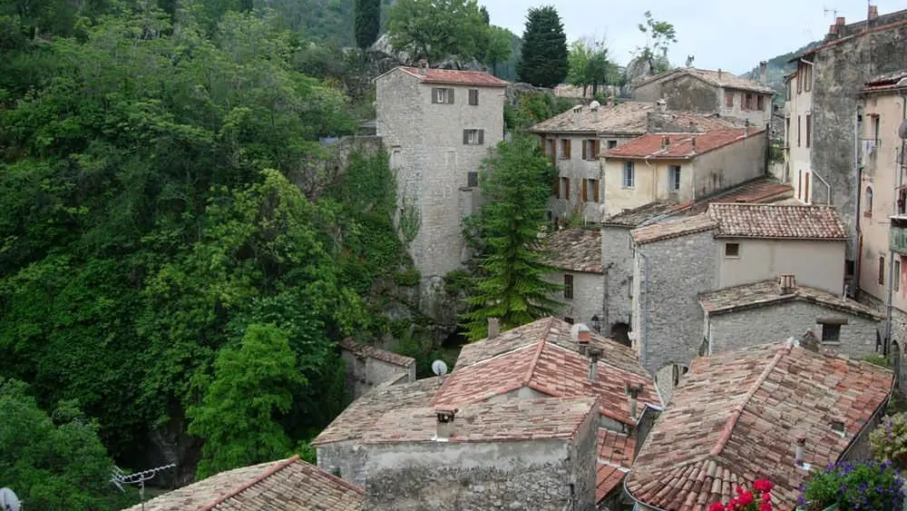 Gîte Via Ferrata-Vue depuis le gîte-Peille-Gîtes de France des Alpes-Maritimes