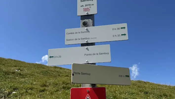 Randonnée pédestre : Boucle de la Petite Sambuy par le Pas de l'Ours_Faverges-Seythenex