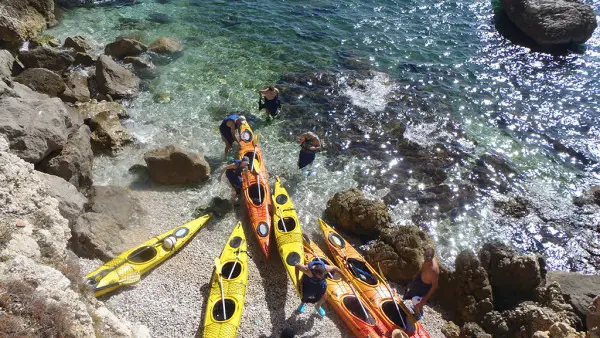 kayak encadrée journée - La Ciotat
