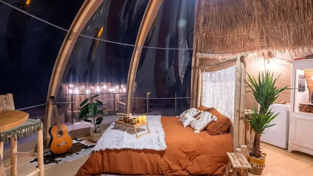 chambre sous bulle dans l'Ain