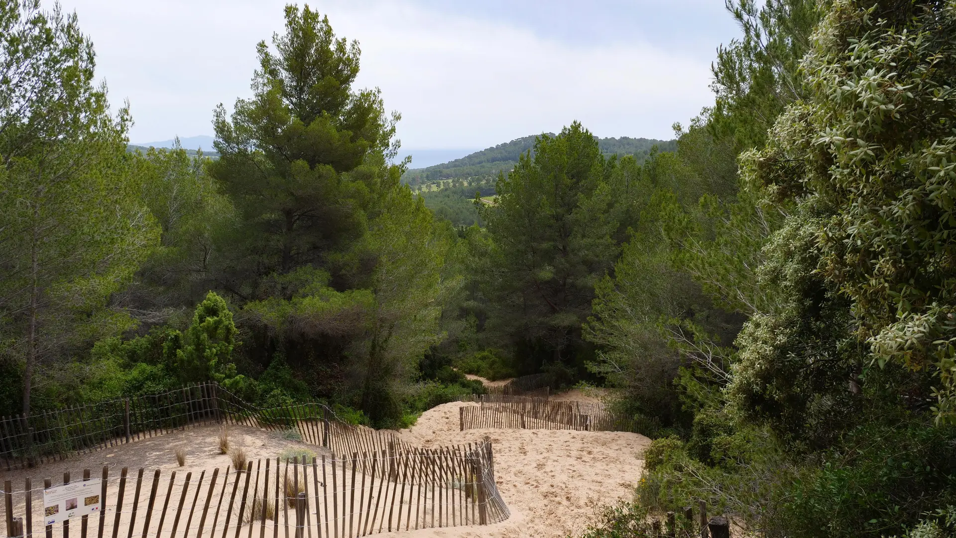 La colline de sable de Saint-Cyr-sur-Mer