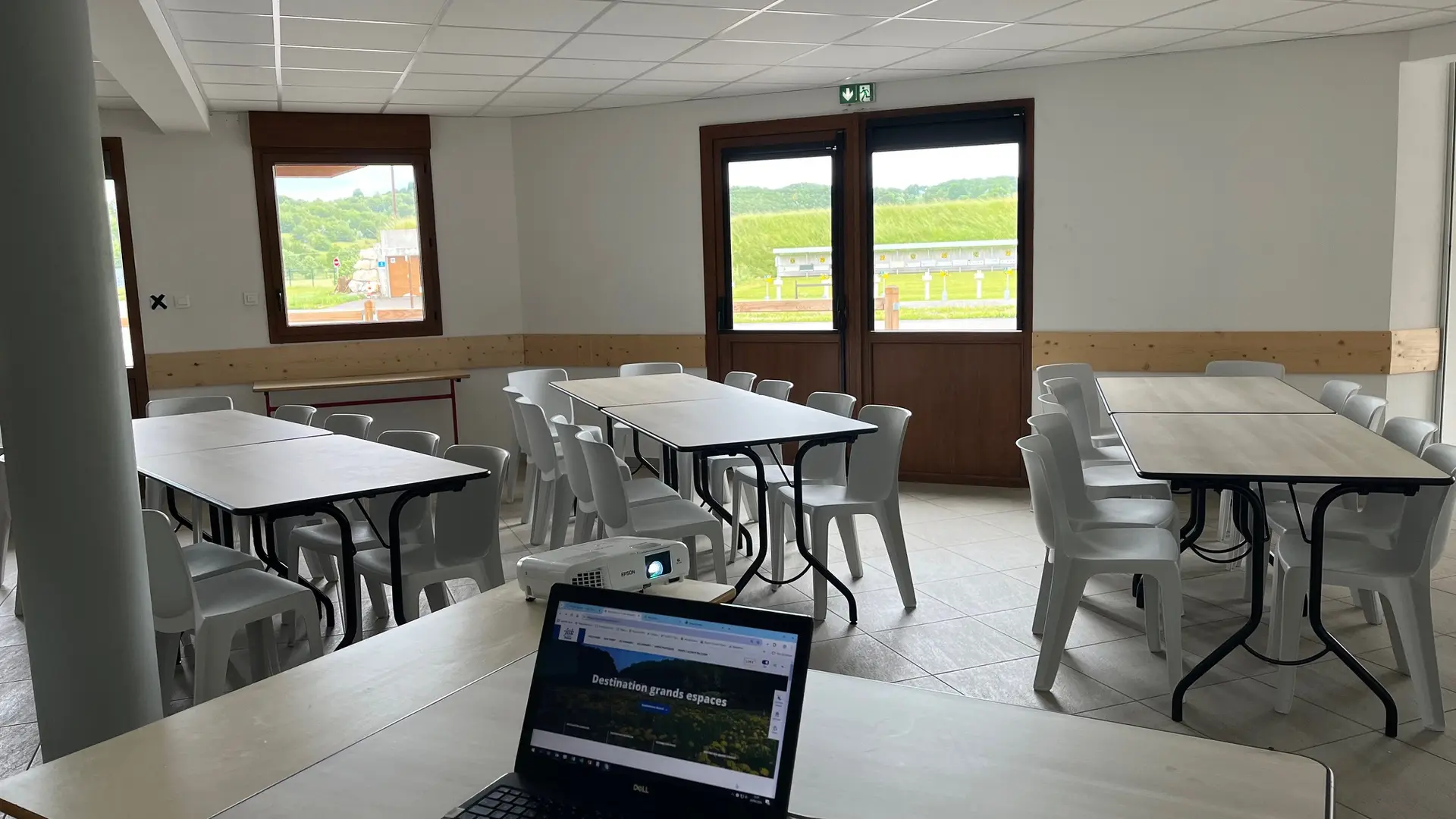 Salle hors sac du Stade de Biathlon des Plans d'Hotonnes_Haut Valromey