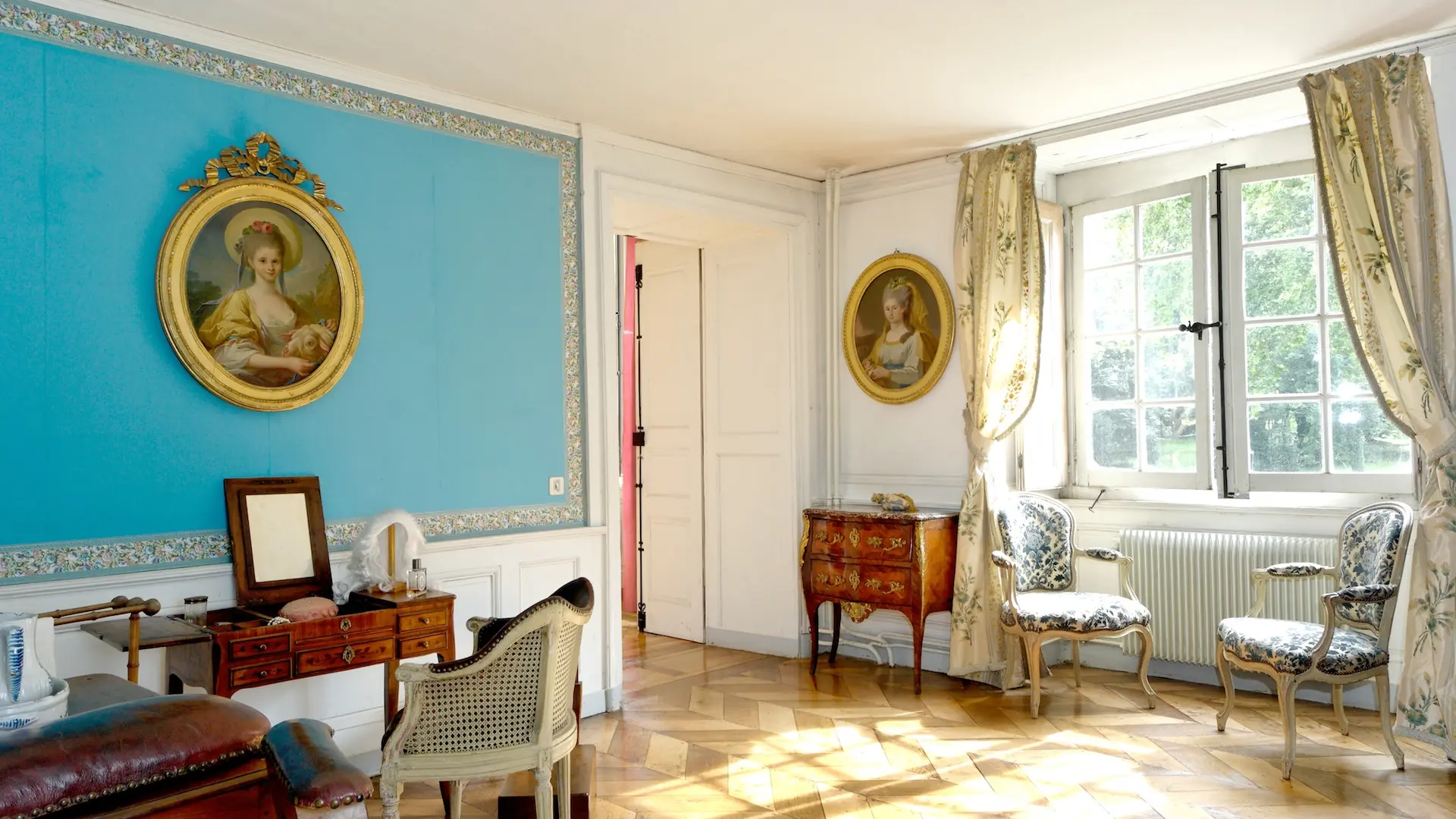 Boudoir de la chambre de la Marquise