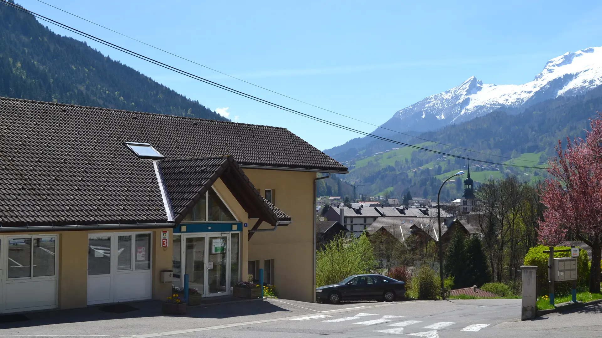 Vue extérieur MFR Villaret