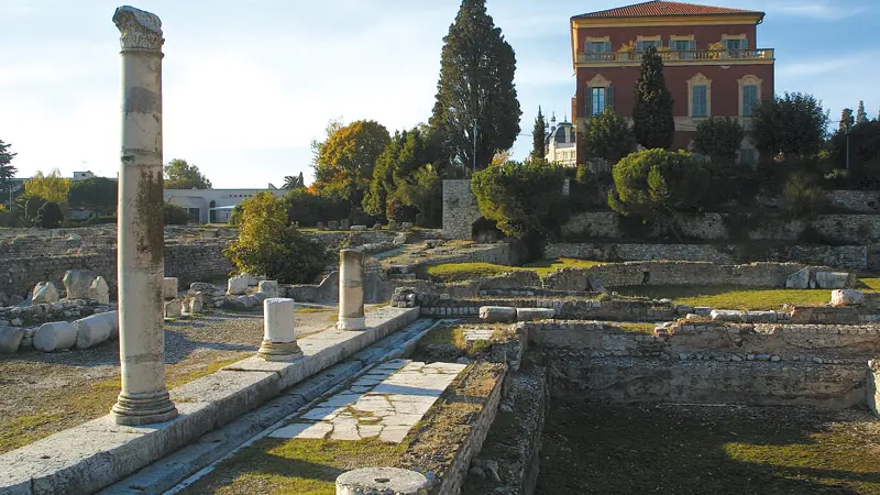 Vue du site archéologique