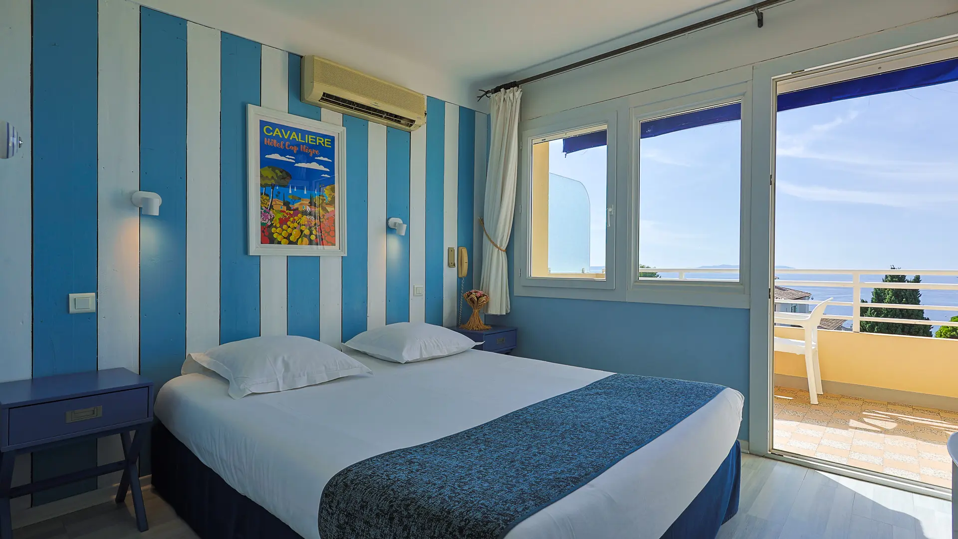 Chambre double vue mer