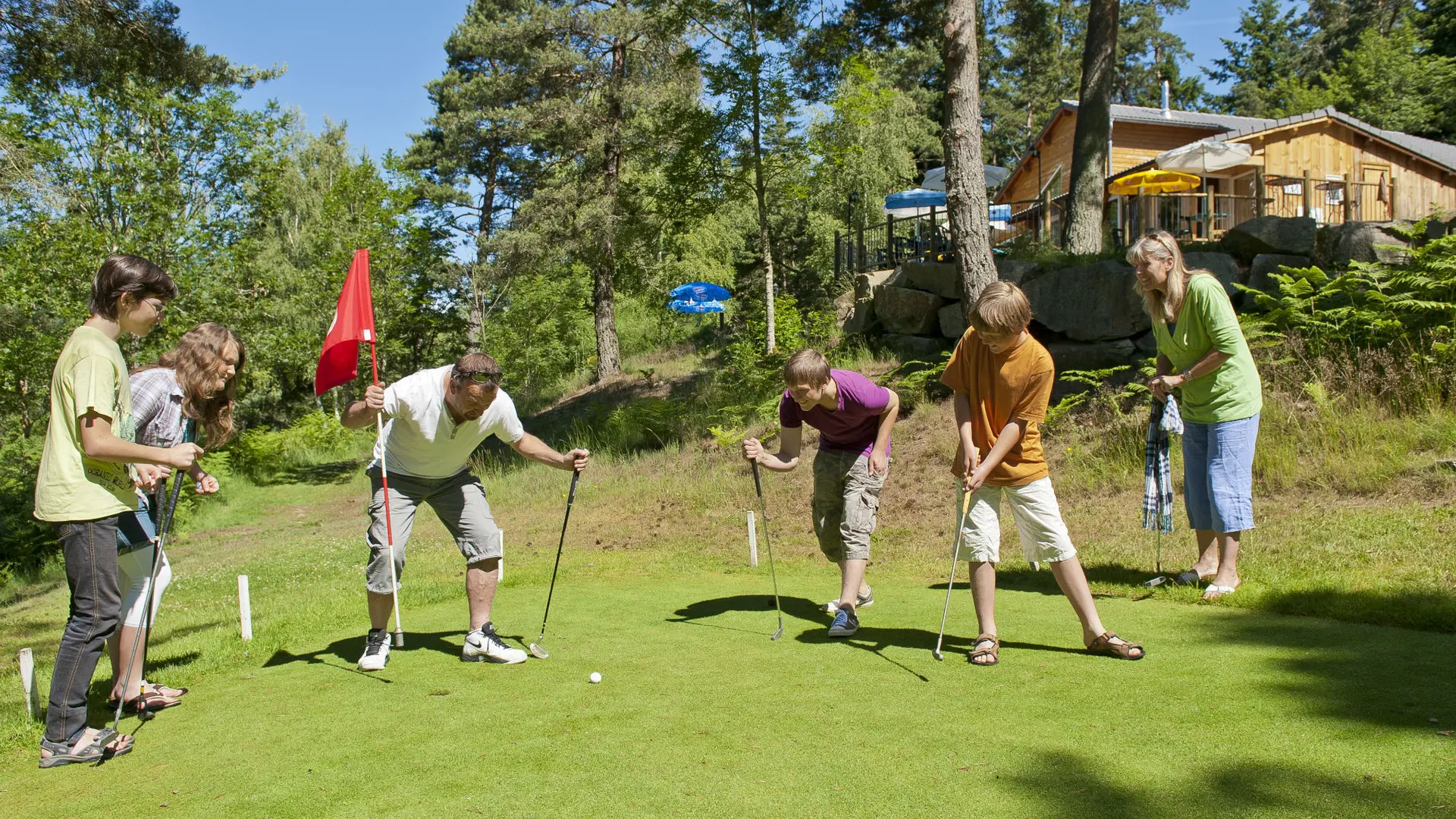 Putting golf de Tence