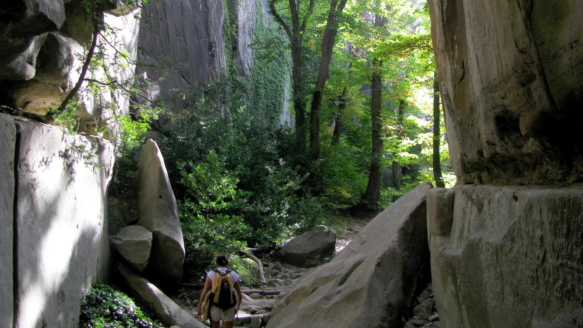 Sentier des grès d'Annot