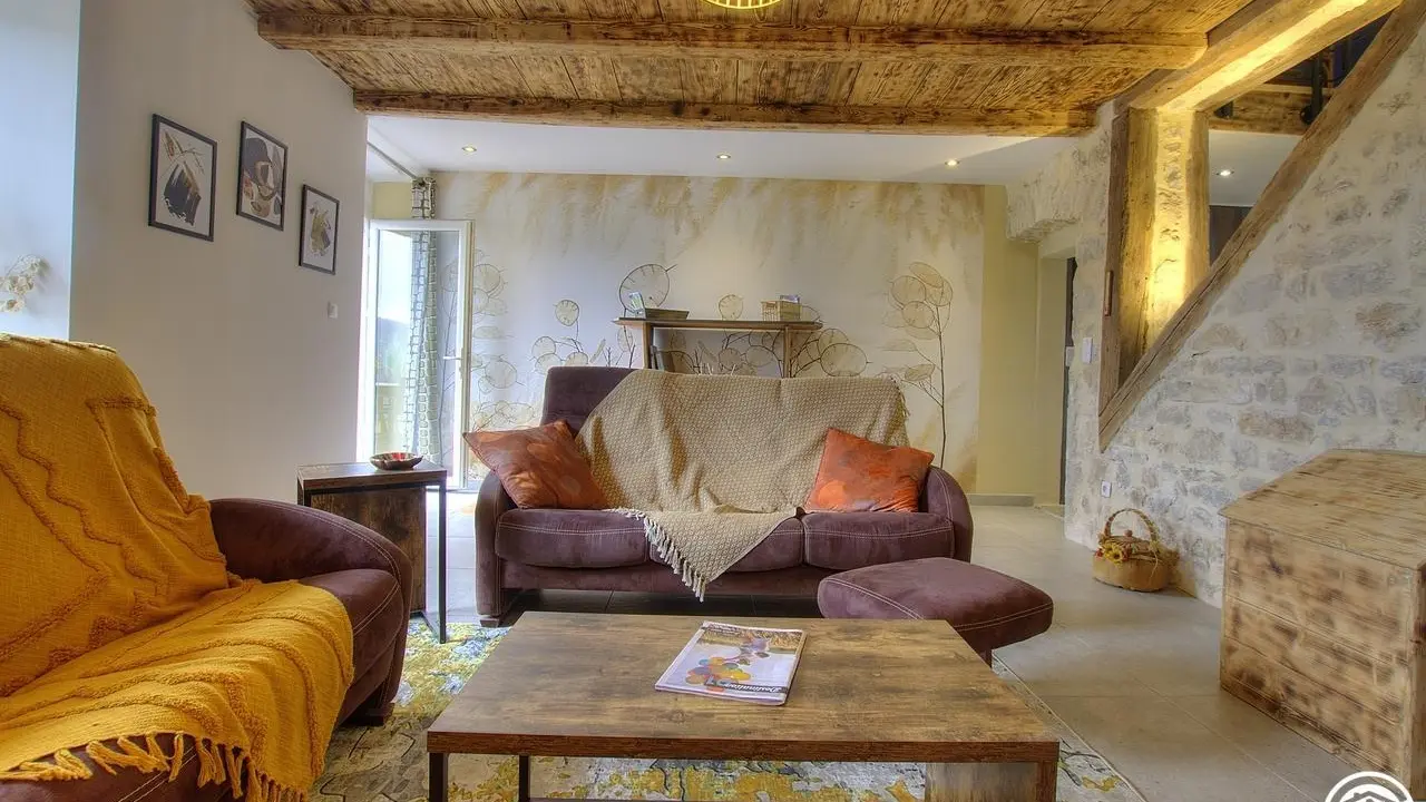 Un espace cocooning pour des soirées en famille ou entre amis.