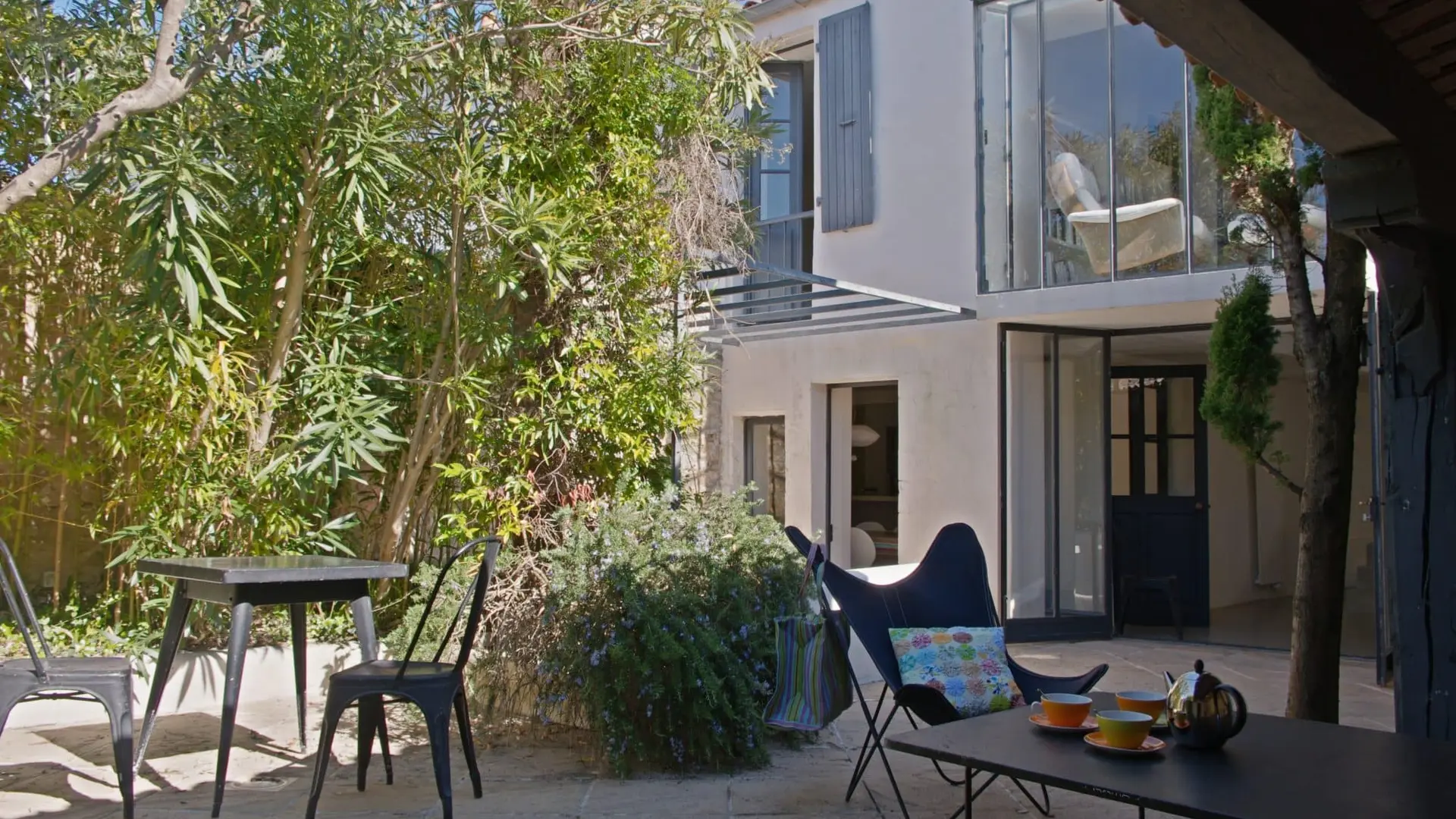 Außenseiten des Hauses