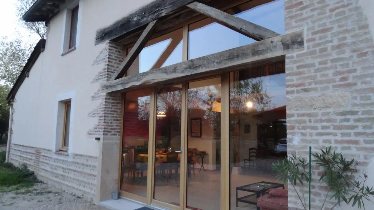 Ferme Passion Chambre Bugey - Entrée