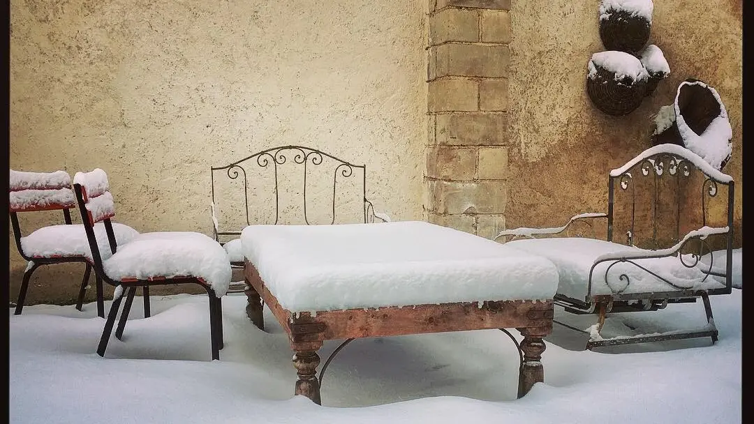 LLDG - Terrasse et manteau de neige