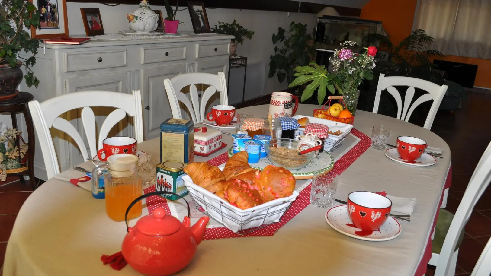 la table d'hôtes