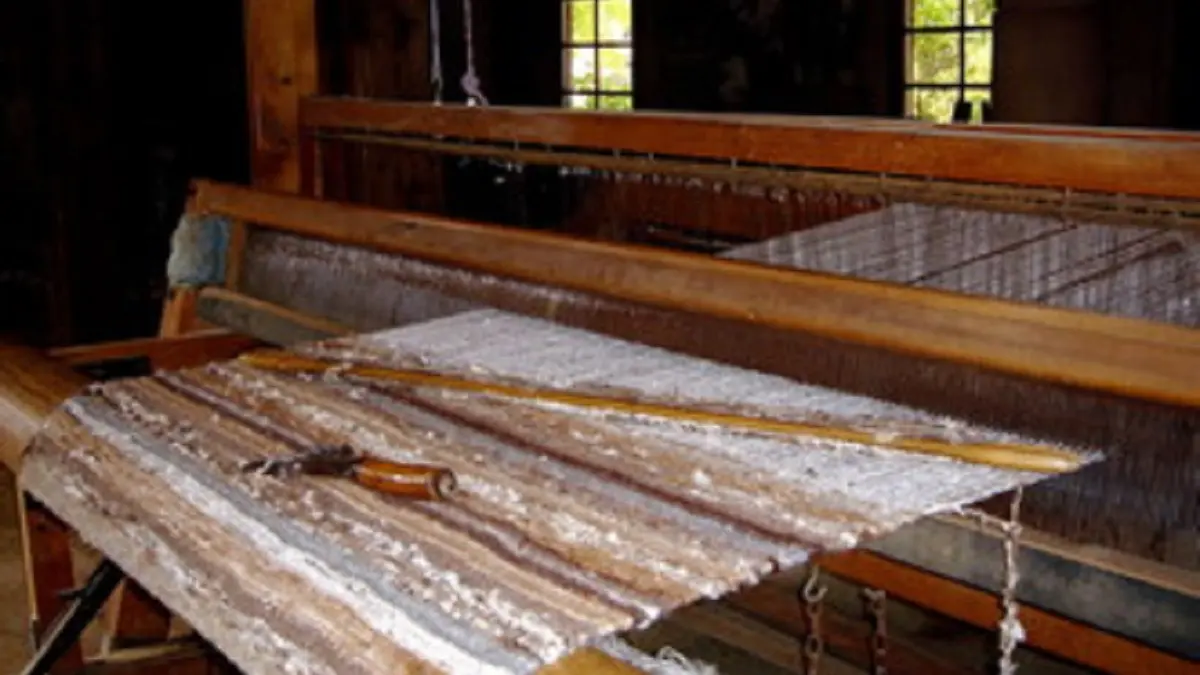 Découverte de l'atelier de tissage